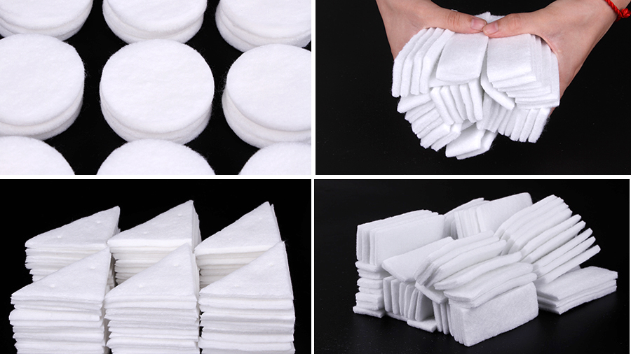 吸水纖維棉形狀規格可定制