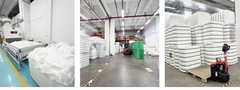 電子煙電池包棉廠家-1000平方米大倉庫