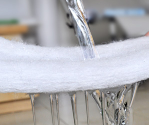 無膠棉應(yīng)用于水過濾