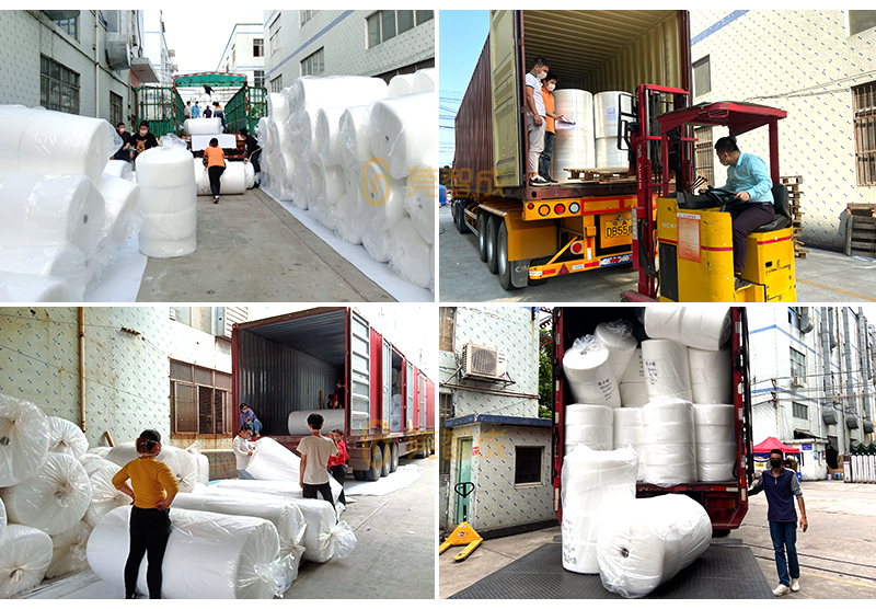 ES熱風(fēng)棉出貨圖