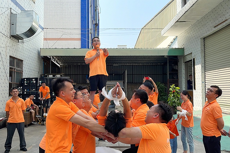智成纖維十周年廠慶暨第八屆運動會